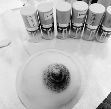 dermographie reparatrice areoles mammaires